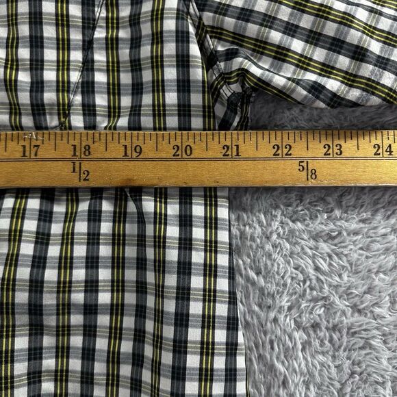 The North Face Shirt Men Medium Plaid Button Up Lightweight Fishing Camping Gorp - Picture 7 of 12